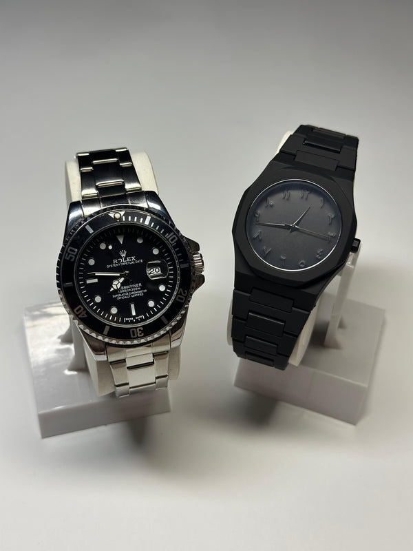BLACK SUBMARINER + BLACK AURA